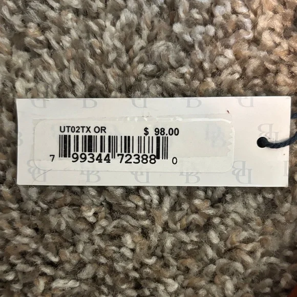 Dooney & Bourke Brown and White Longhorn Wristlet - Picture 3 of 6